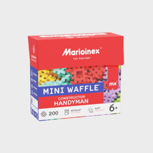 Marioinex - Мини конструктор гофрети Master, 200 части