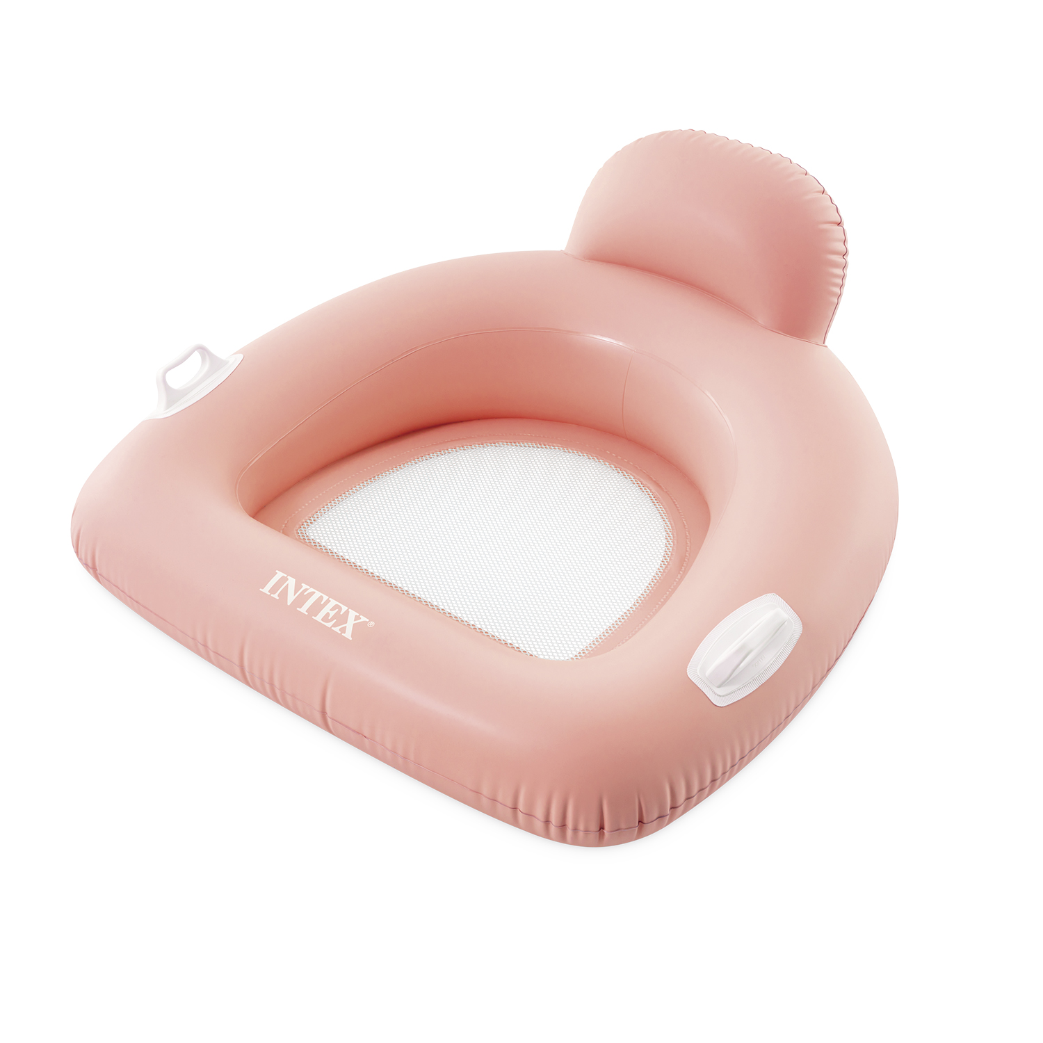 Надуваемо кресло за вода, PILLOW FLOAT LOUNGES INTEX с мрежесто дъно и облегалка - Image 9