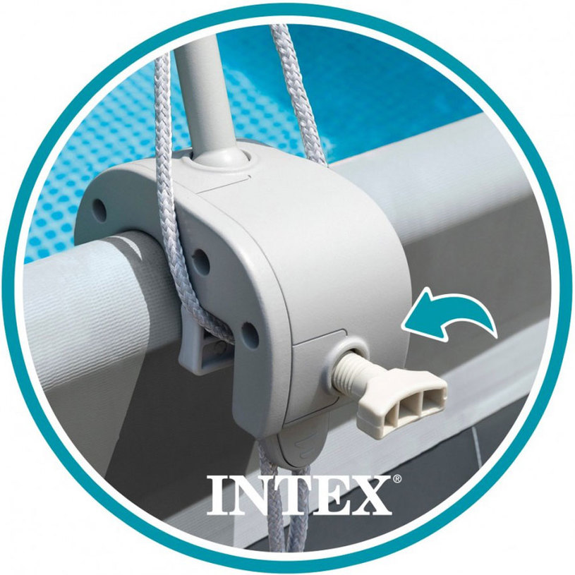 Сенник за басейн Intex UPF 50+ – защита от слънце за рамкови басейни - Image 4