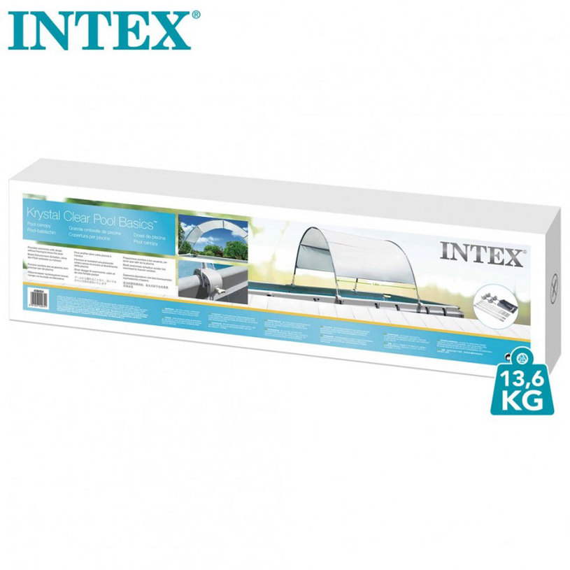Сенник за басейн Intex UPF 50+ – защита от слънце за рамкови басейни - Image 7