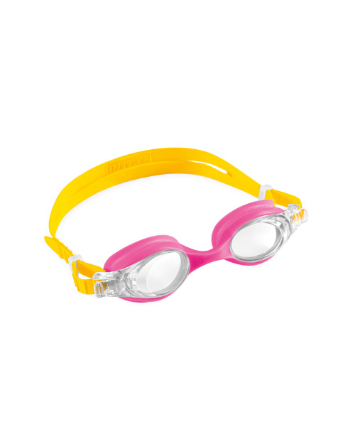 Детски плувни очила INTEX KIDS GOGGLES, UV защита, регулируема каишка, поликарбонат, цветни - Image 3