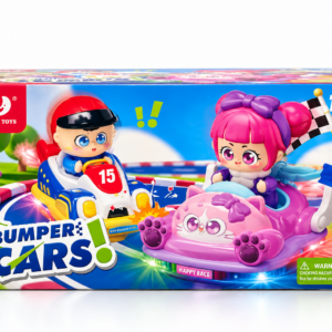 Интерактивни блъскащи колички Bumper Cars, музика, светлини, водна мъгла, движение във всички посоки