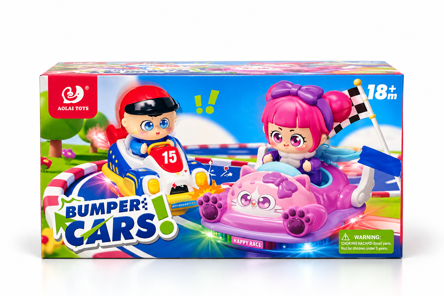 Интерактивни блъскащи колички Bumper Cars, музика, светлини, водна мъгла, движение във всички посоки