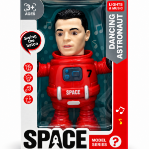 Интерактивен танцуващ астронавт SPACE с палка, светлини и музика, 3+ години