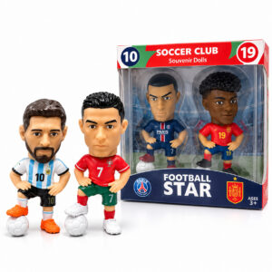 Комплект футболни фигурки Football Star – 2 футболисти с топки, различни модели