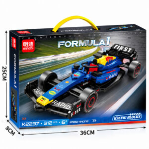 Конструктор състезателен болид Formula 1 Racing Blocks – 312 части, K2237