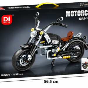 Конструктор класически мотоциклет MINGDI Motorcycle с реалистичен дизайн, 832 части, модел K2275